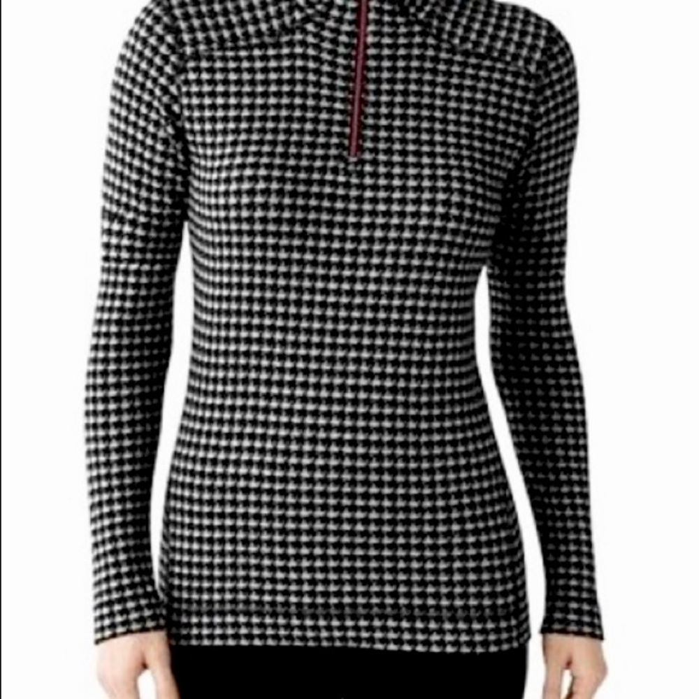 Smartwool Merino Wool 1/4 Zip Top pullover.